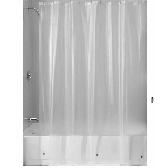 4 Pack Home Collection PEVA Shower Curtain Liners, clear 70x72 in - Picture 6 of 12